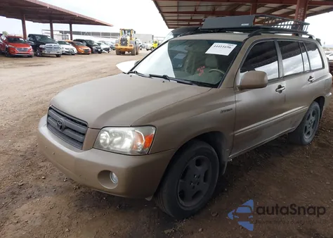 2004 Toyota Highlander Limited V6 z USA, uszkodzony, nr VIN JTEDP21A440011861